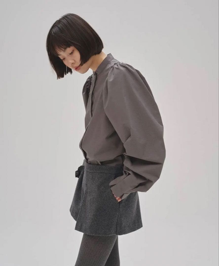 【TODAYFUL】Box Wool Shortpants キャナルジーン