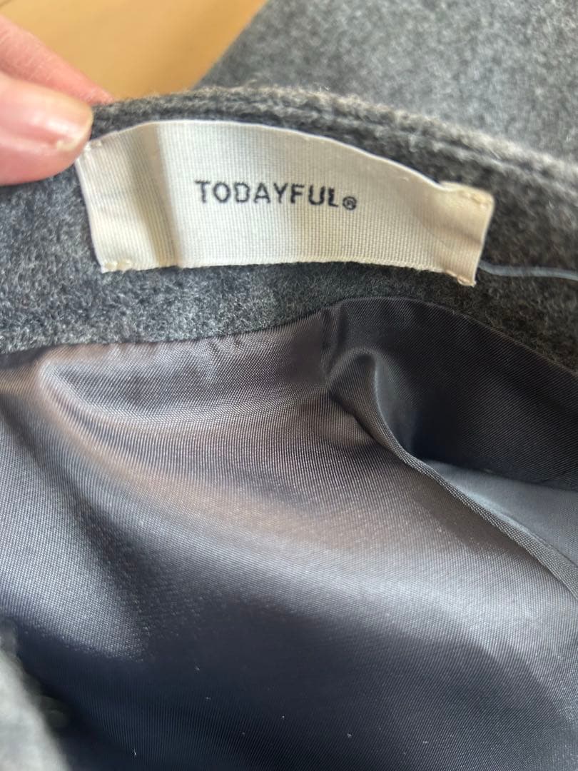 【TODAYFUL】Box Wool Shortpants キャナルジーン