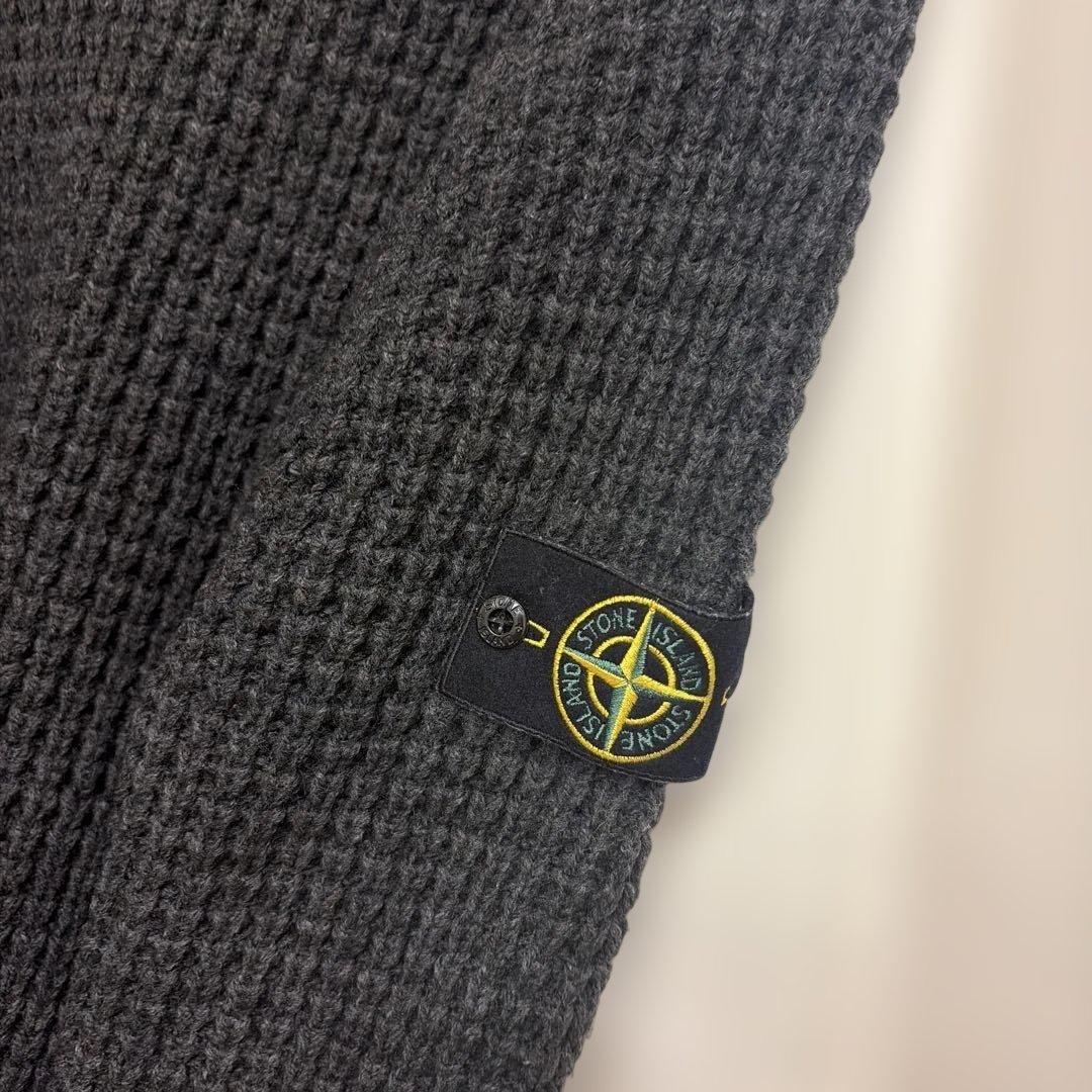 STONE  ダークグレー ニット　S