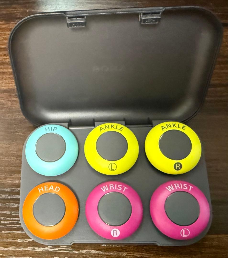 【美品】SONY mocopi センサー 6個セット 使用1回のみ