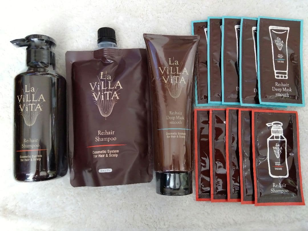 シャンプー La VILLA VITA Repair Shampoo & Deep Mask