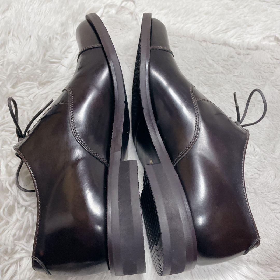 新品　リーガル Ｌ＆H ビジネスシューズ　ダークブラウン　リアルレザー　革靴