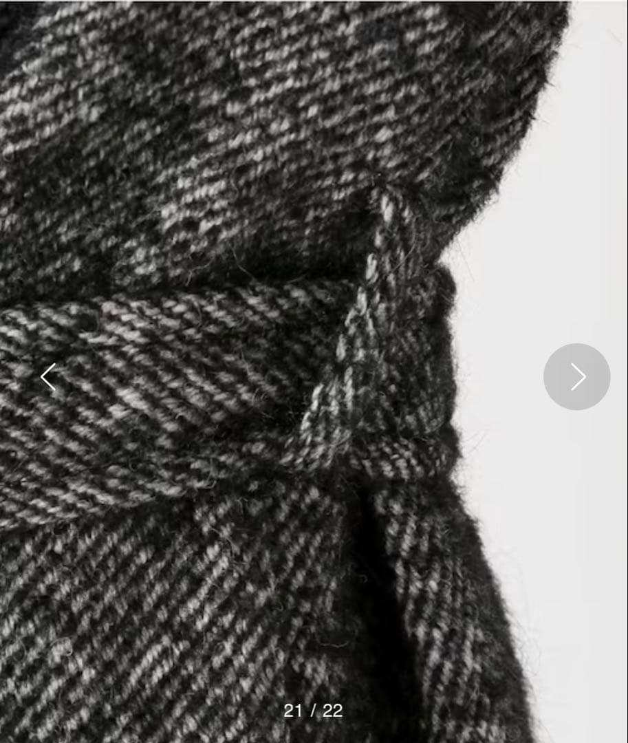 FRAMeWORK フレームワークTICTACロービングツイルローブコート