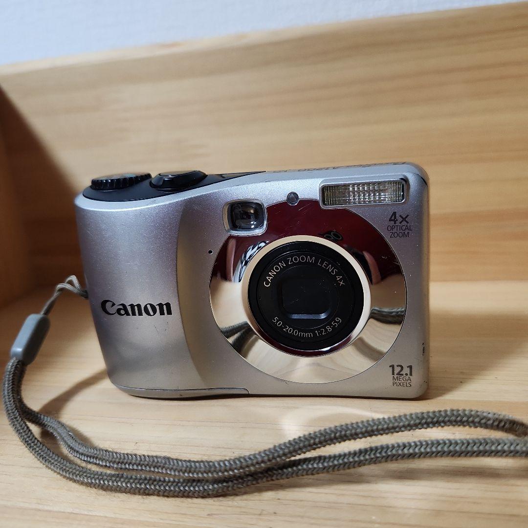 動作確認済み　Canon PowerShot A1200 カメラ 単3電池使用