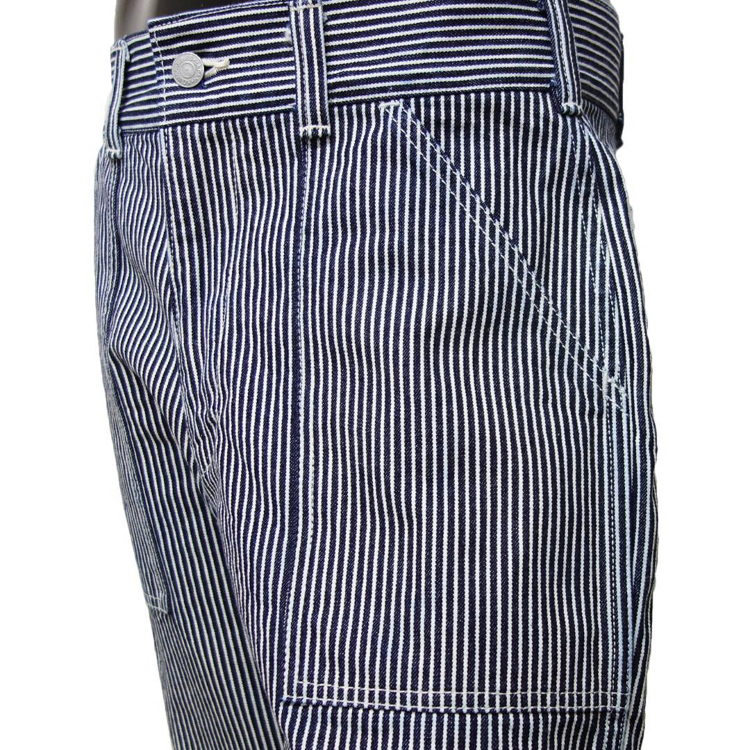 送料無料 児島ジーンズ 42インチ RNB-1201 パンツ ヒッコリー AWH