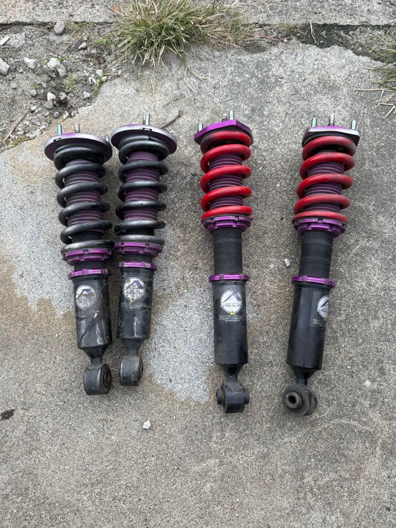 17クラウン 車高調 ショック抜け無し