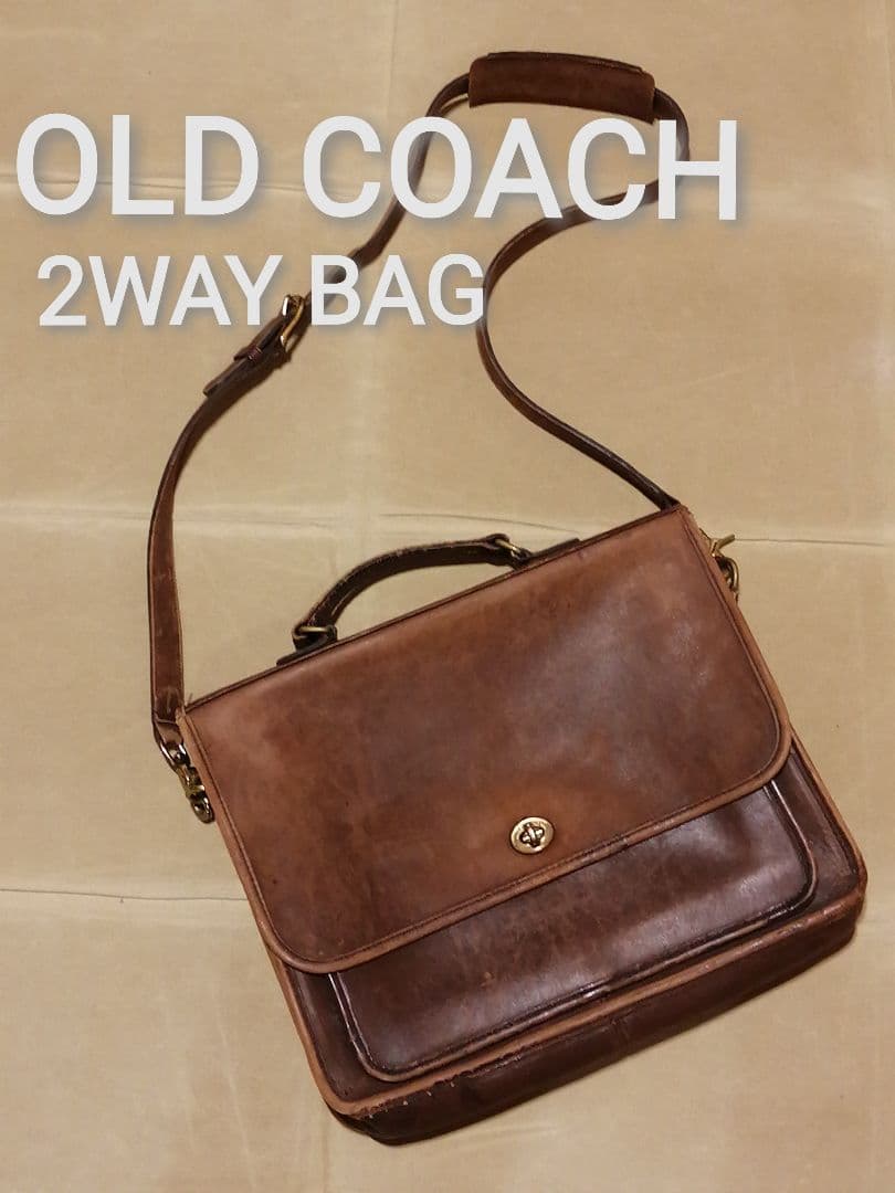 A*×様 OLD COACH 2WAYショルダーバッグ