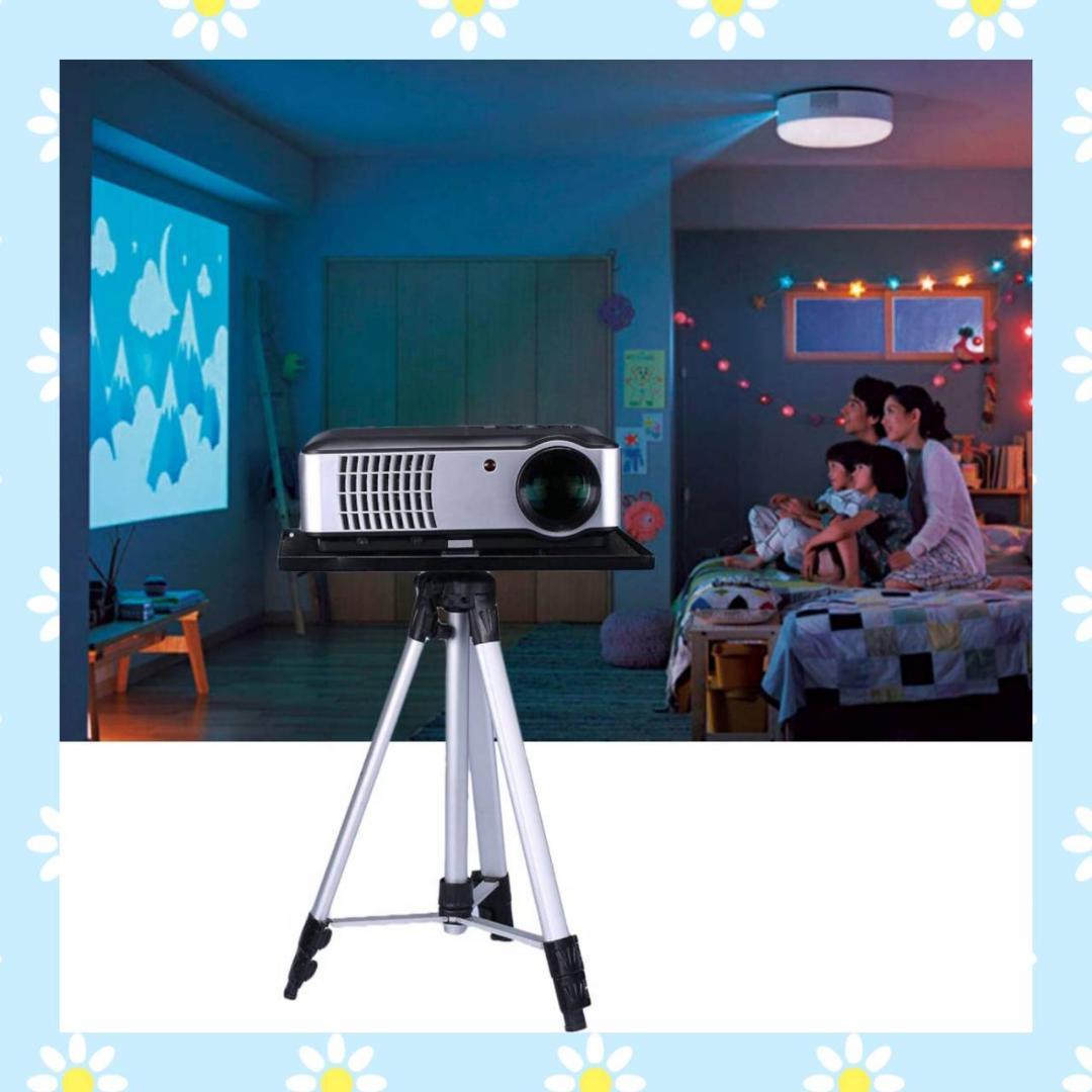 高さ調節可能な折り畳み式プロジェクタースタンド