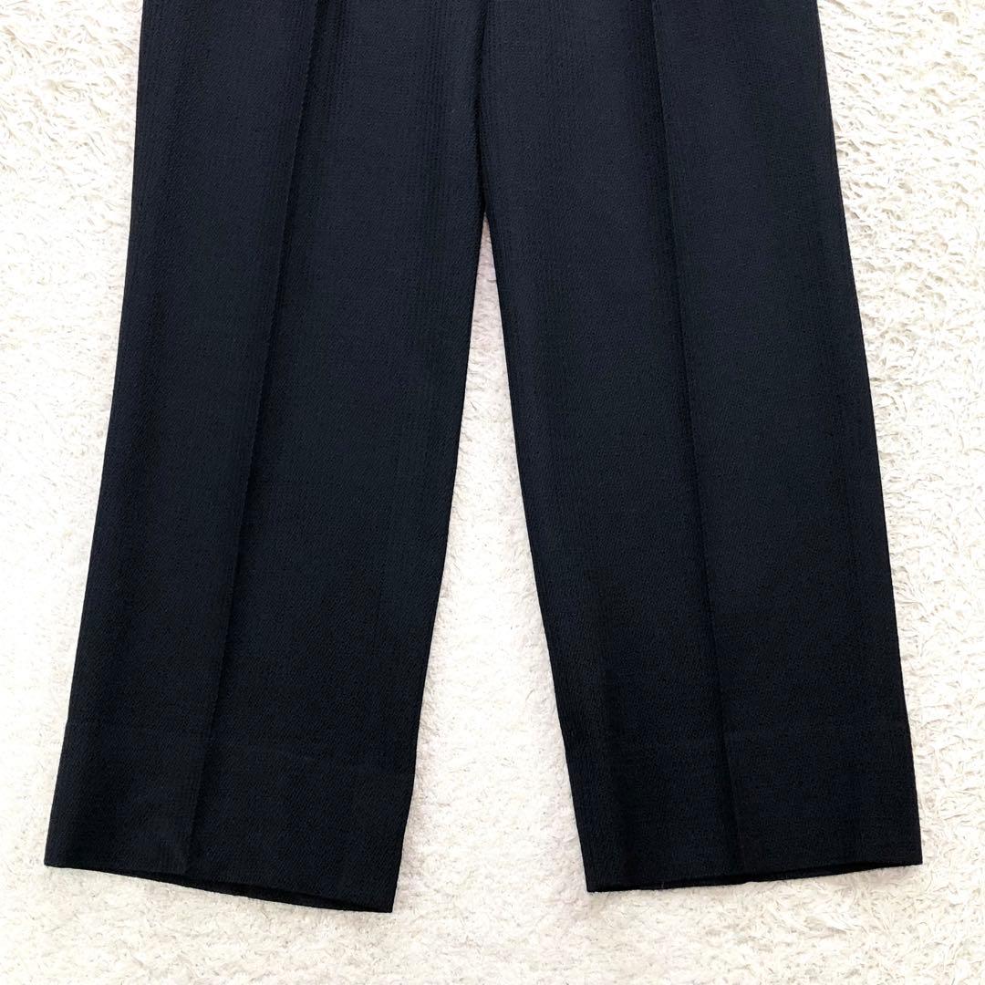 美品 メンズティノラス 3ピース スーツ セットアップ Sサイズ 凹凸 黒