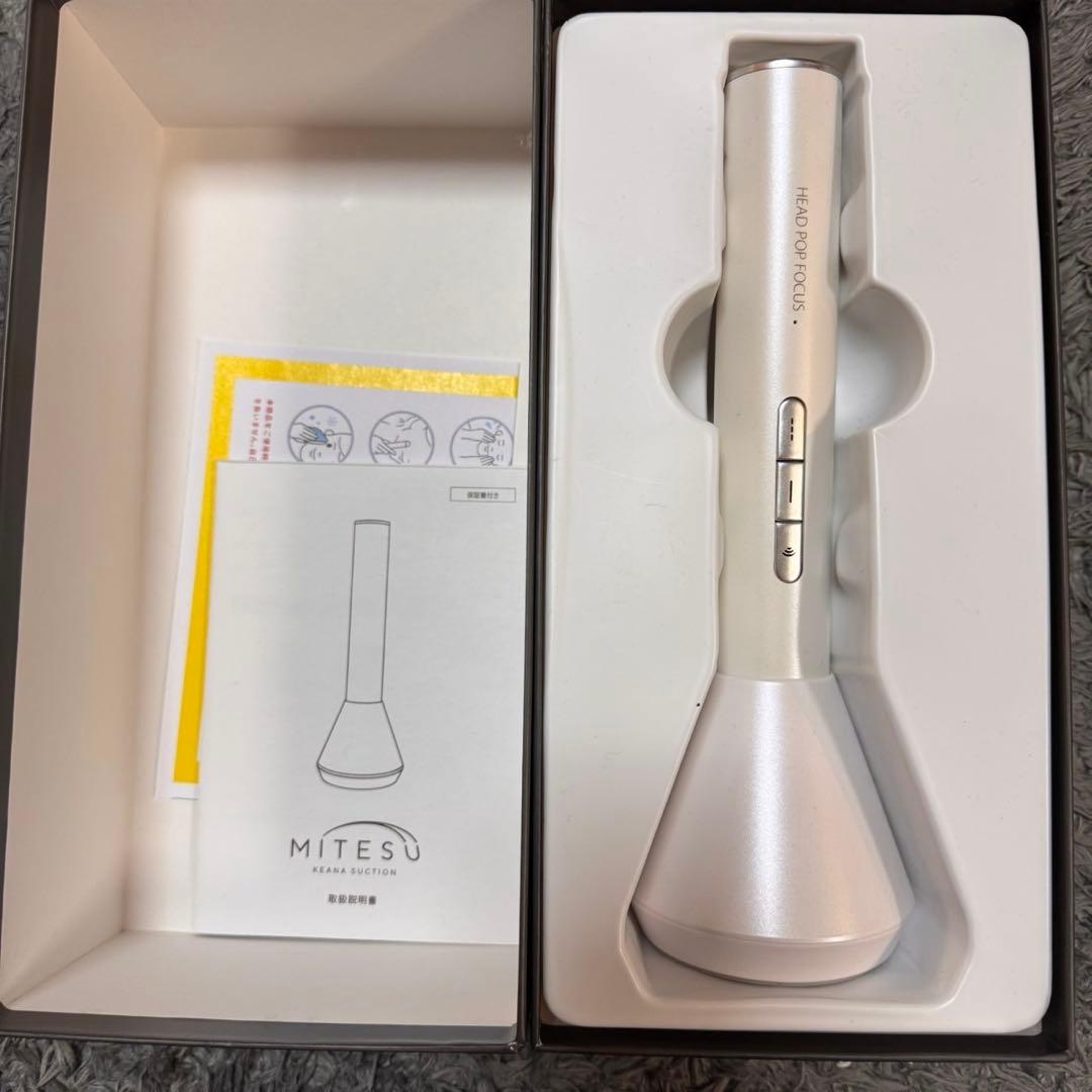 未使用品 MITESU 美顔器 毛穴ケア ミテス