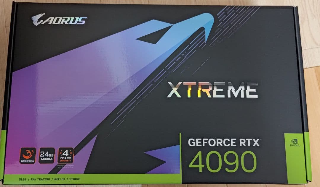 【完品/残保証】AORUS GeForce RTX 4090