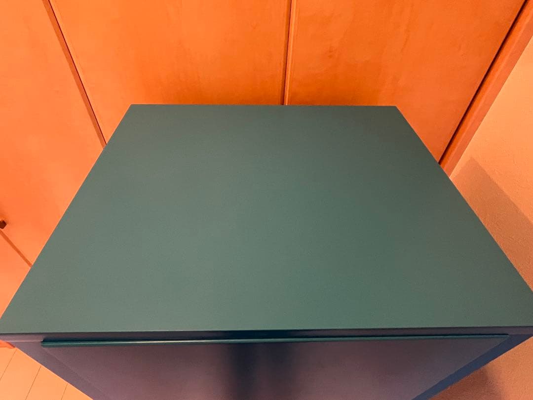 IKEA ノールドリ　NORDNI 木製チェスト　ブルー