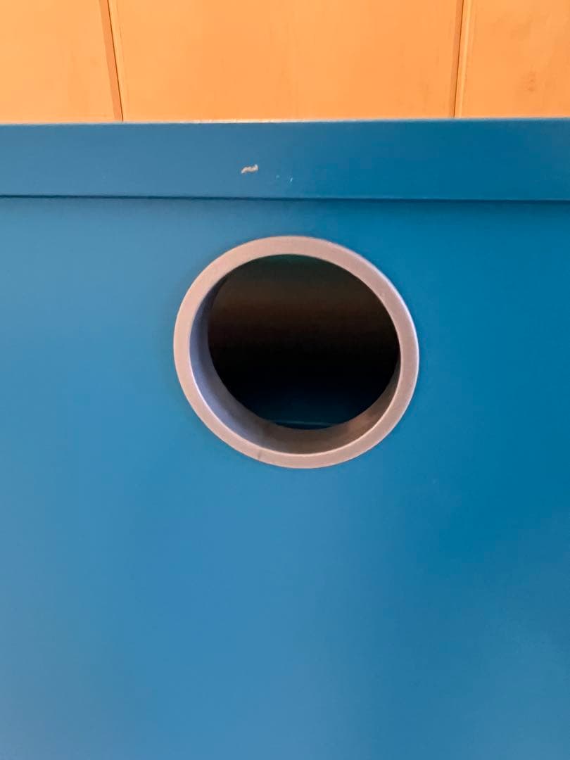 IKEA ノールドリ　NORDNI 木製チェスト　ブルー