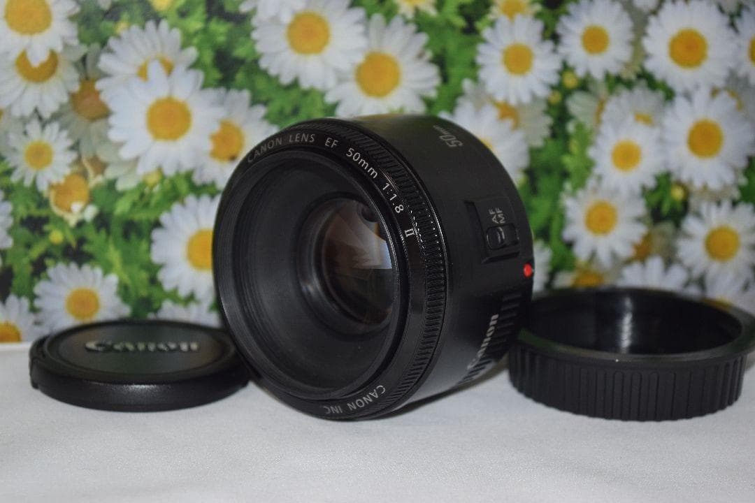 ❤美品❤Canon EF 50mm F1.8 Ⅱ❤撮影の幅が広がる単焦点レンズ❤