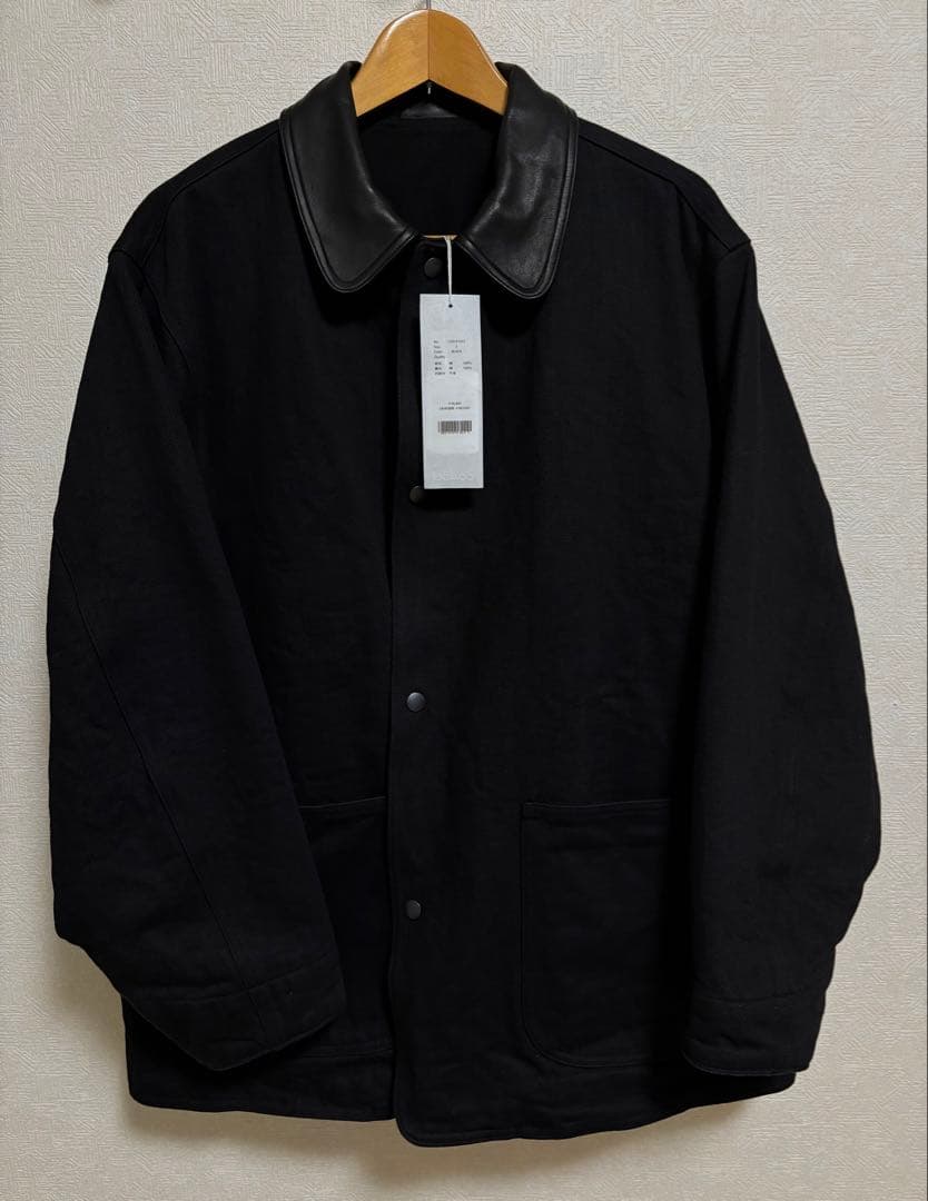 25AW COMOLI デニム　レザー　ワークジャケット　サイズ2