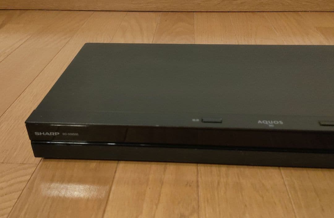 SHARP ブルーレイレコーダー BD-NW500 2016年製 リモコン付 ②
