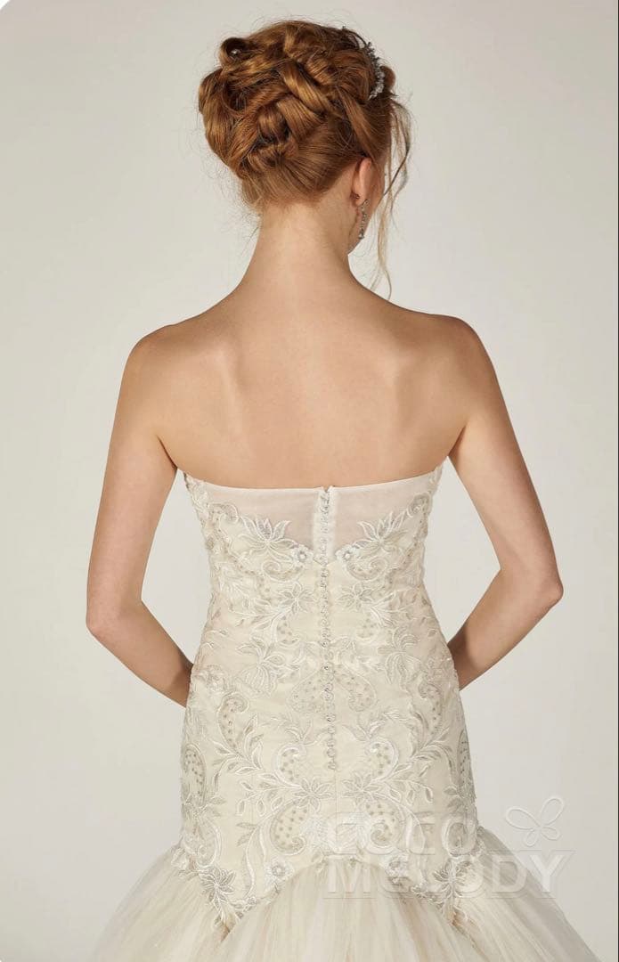 コ*ン様 cocomelody マーメイドドレス　ウェディングドレス　収納袋付き