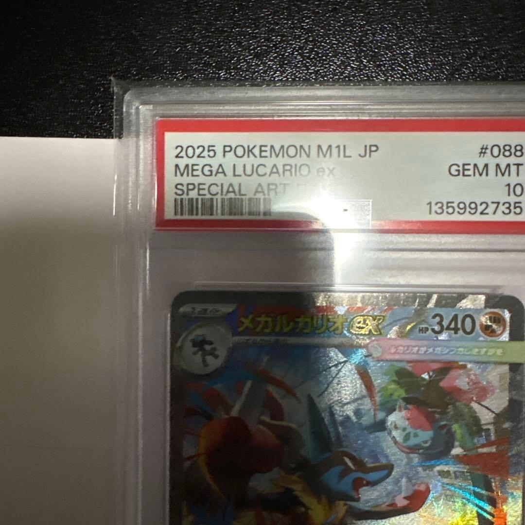 【PSA10】メガルカリオex SAR ＆ メガサーナイトex SAR セット