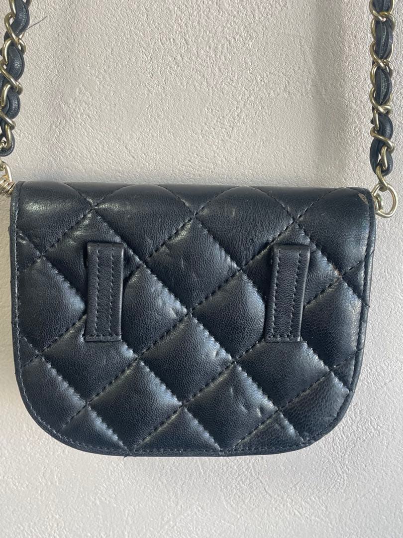 CHANEL キルティング ショルダーバッグ　マトラッセ チェーンショルダー