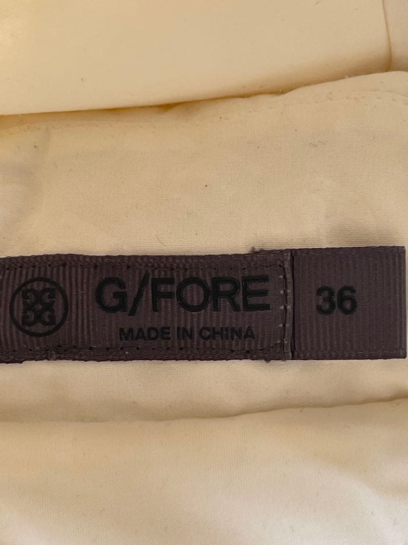 G/FORE ホワイトジャケットとオレンジハイネックセット