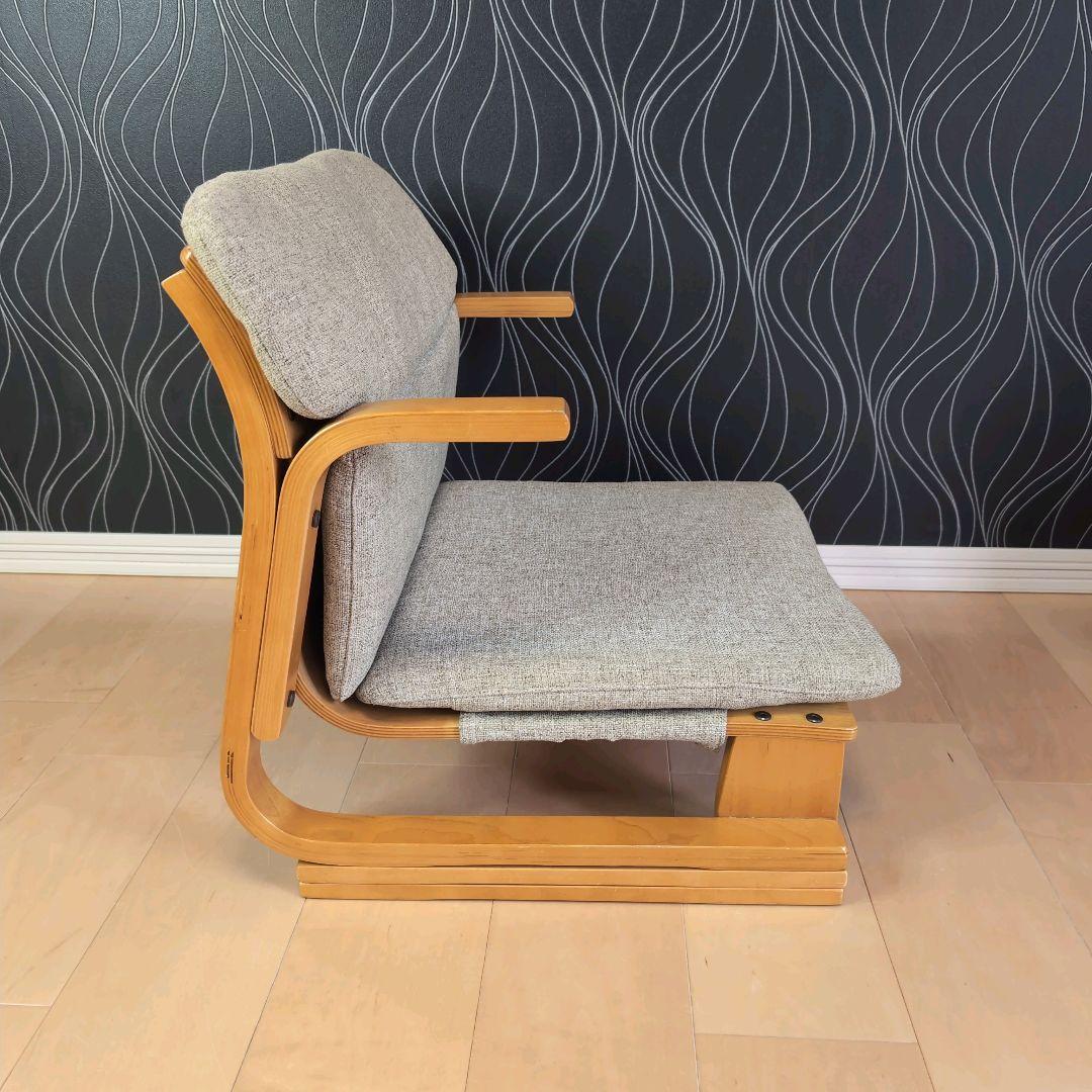 楽座椅子 通販生活 カタログハウス 新日本木工 2脚 セット