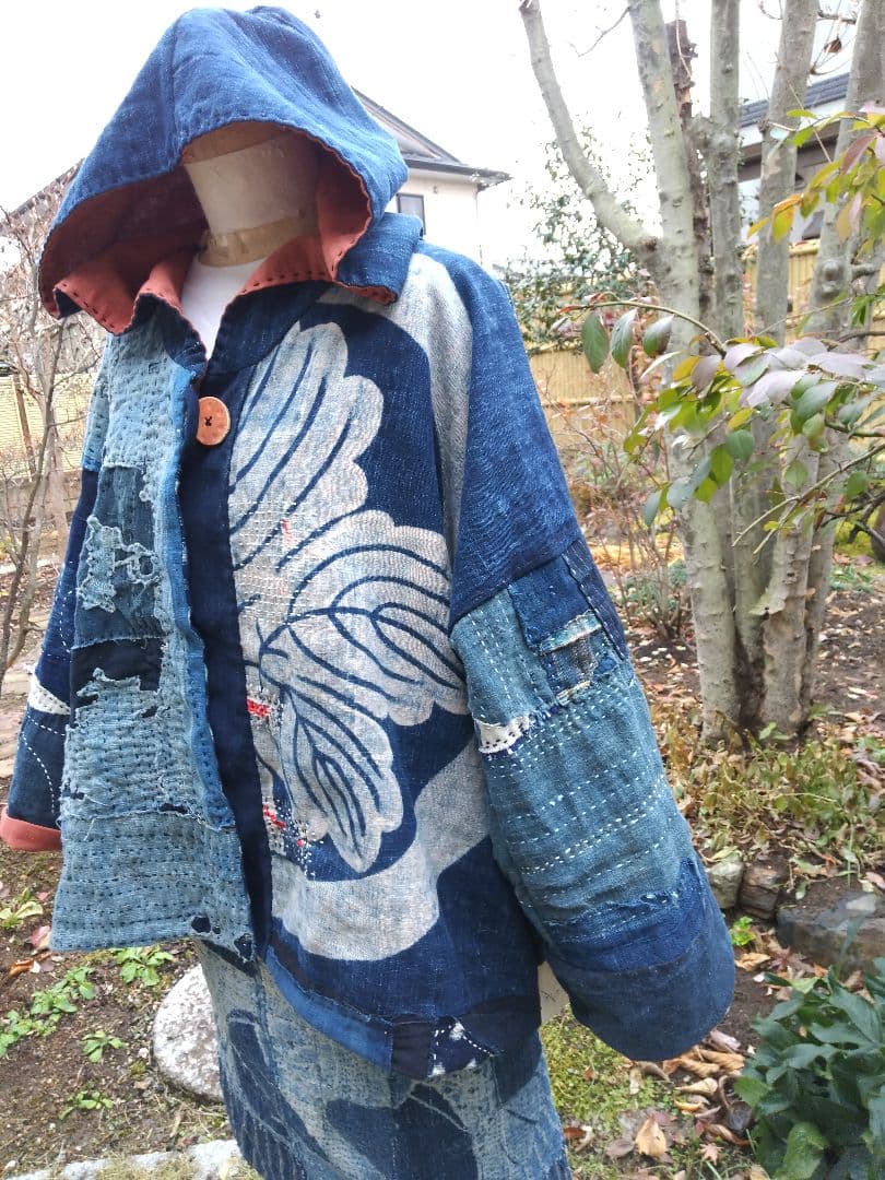 襤褸パーカージャケット