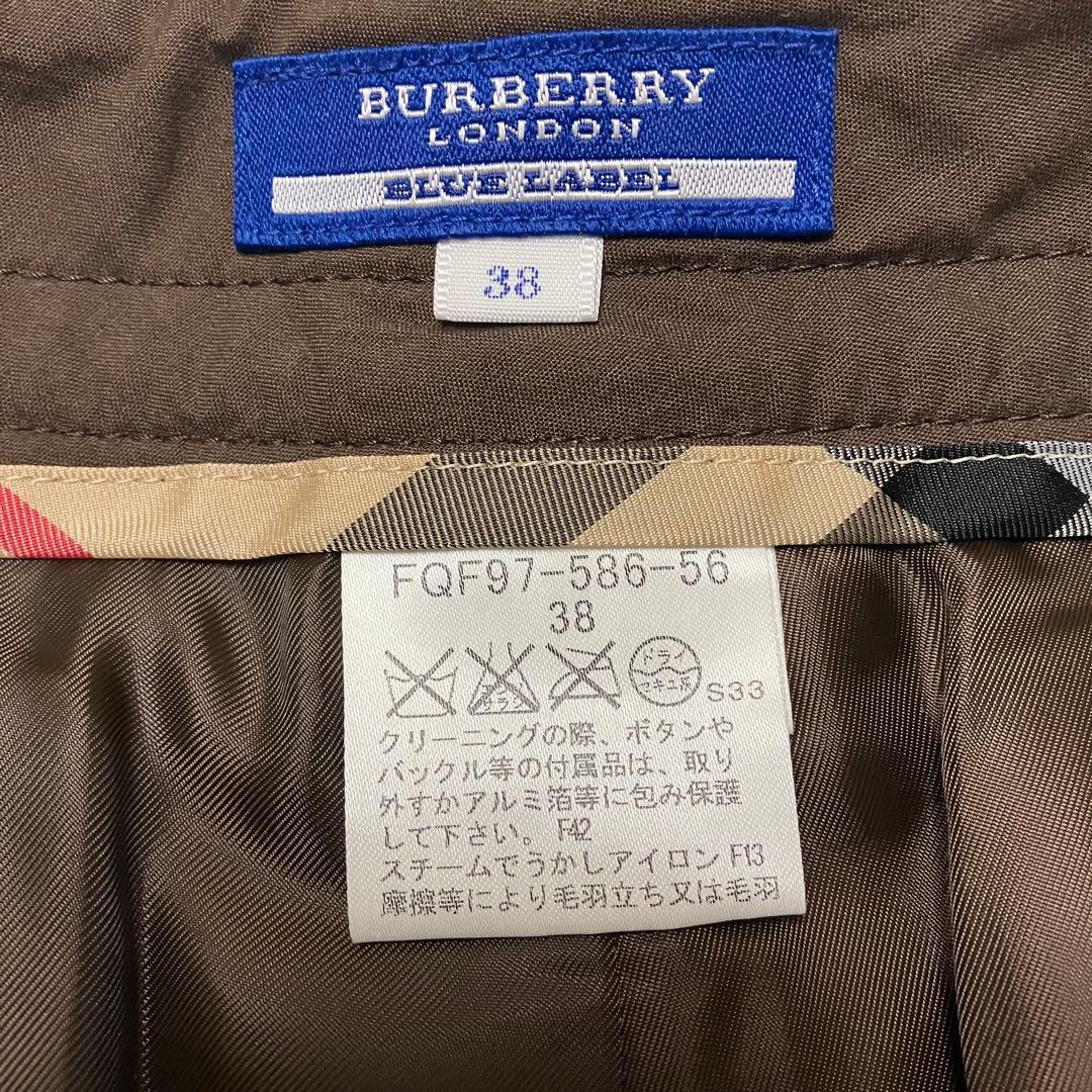 BURBERRY BLUE LABEL ショートパンツ 38 未使用 タグ付き