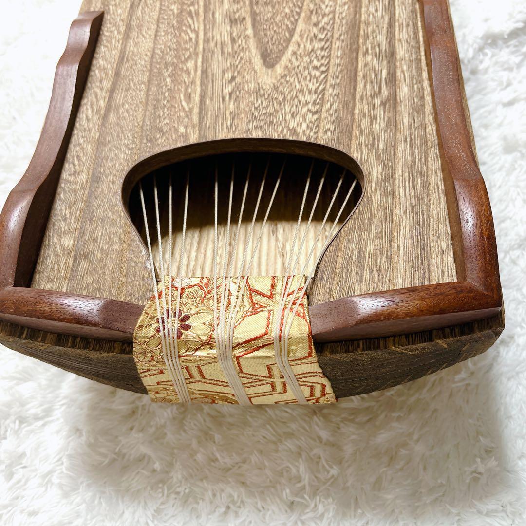 み*ぃ様 【付属品あり】十三弦 お琴 桐材 練習用 琴柱 油単付 ゆたん 13弦