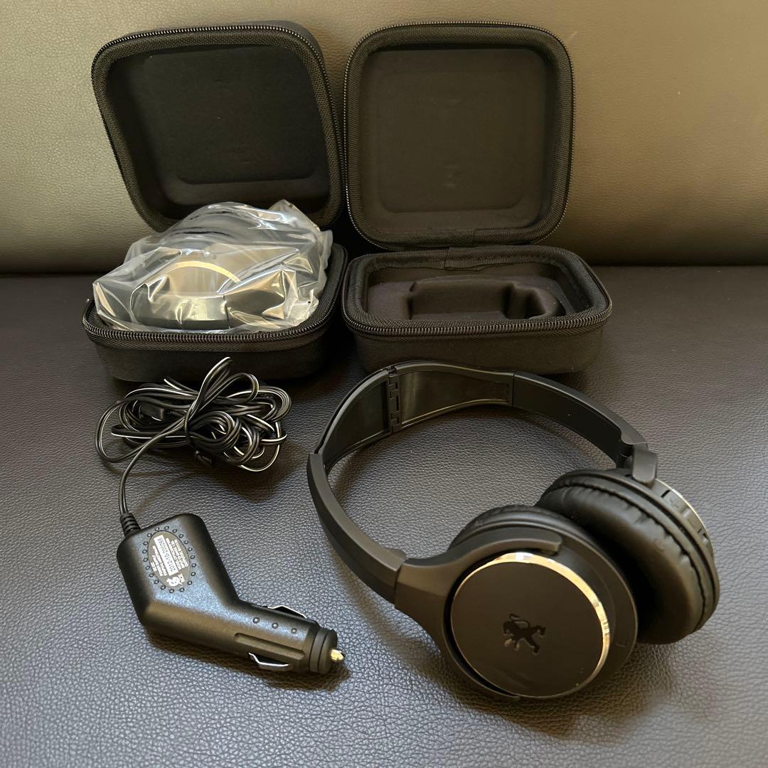 プジョー ワイヤレスヘッドホン ブラック