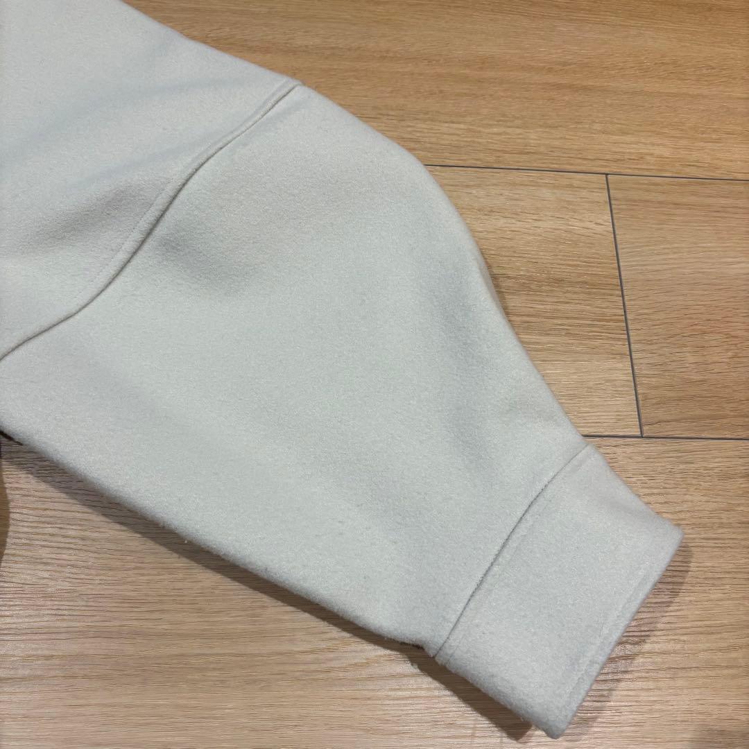 【hinari】ウェーブデザインミドルコート