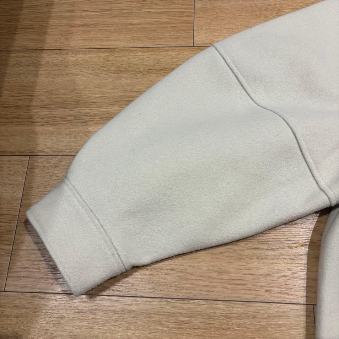 【hinari】ウェーブデザインミドルコート