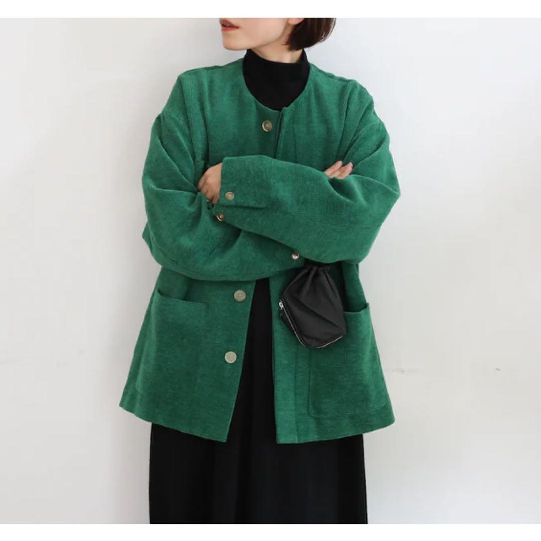 AURALEE WOOL COTTON MOLE BLOUSON オーラリー