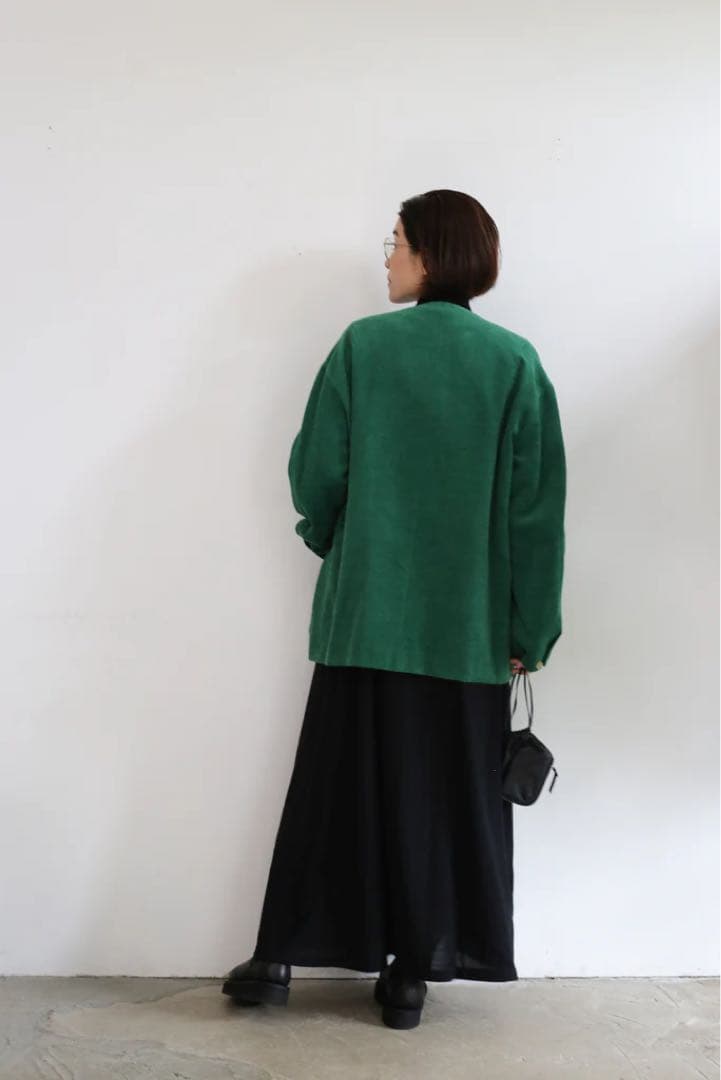 AURALEE WOOL COTTON MOLE BLOUSON オーラリー
