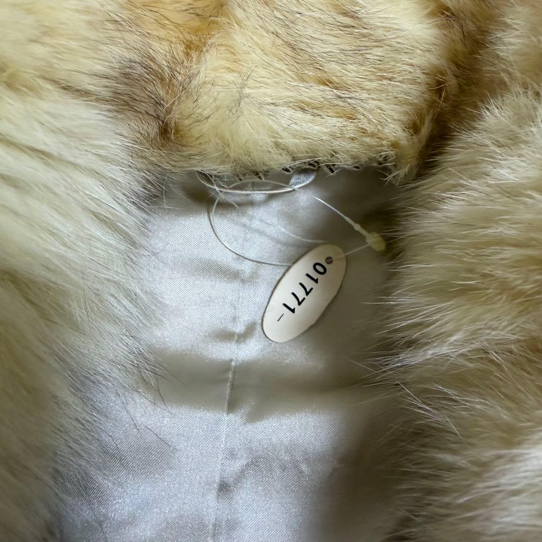 SAGA FOX スーパークオリティ フォックスファー 毛皮コート L タグ付き