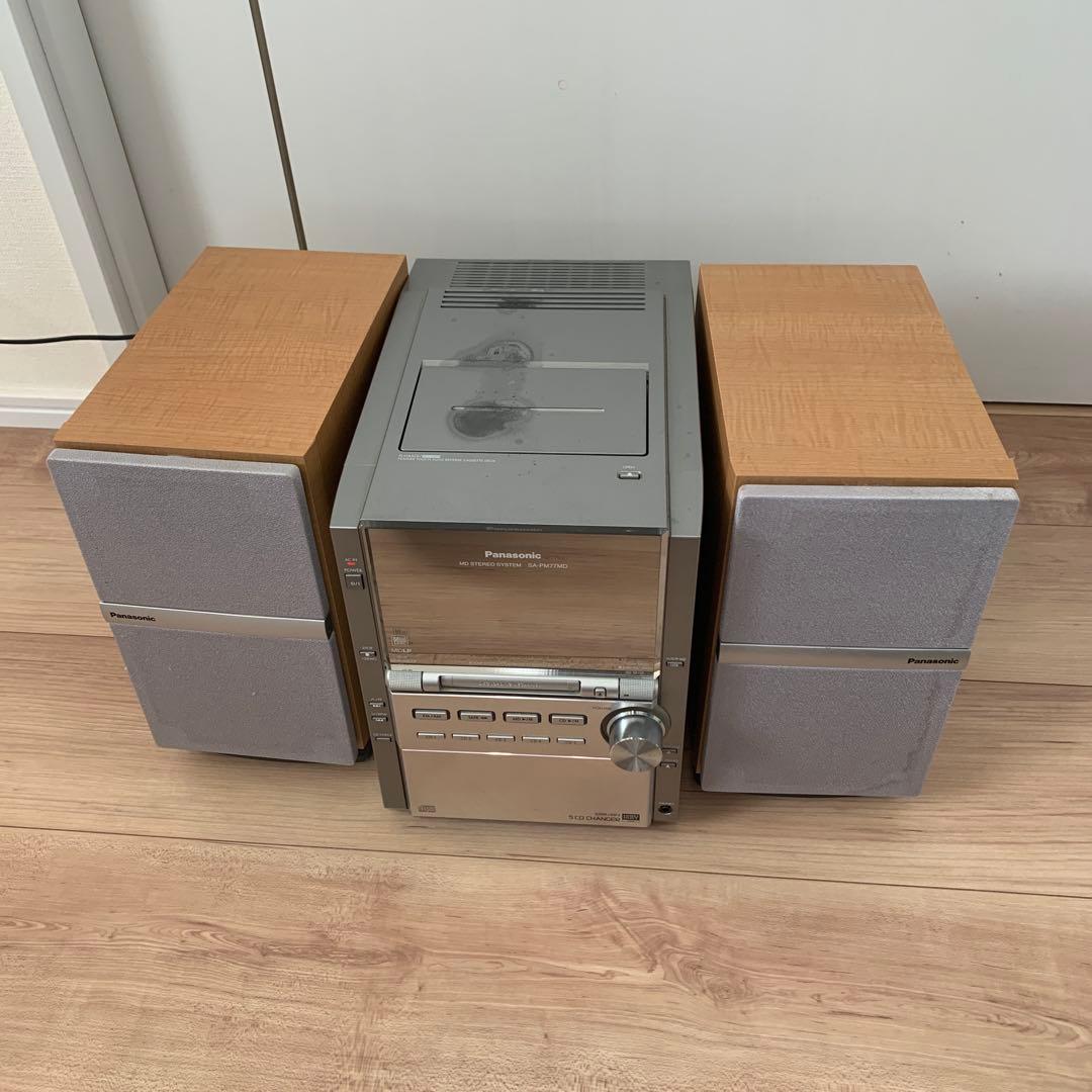 パナソニック　ミニコンポ　中古品