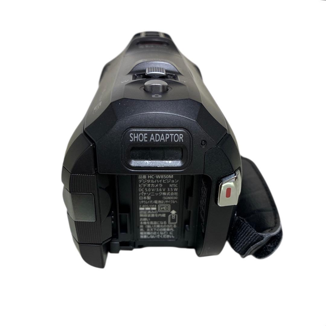 Panasonic HC-W850M ビデオカメラ ブラック