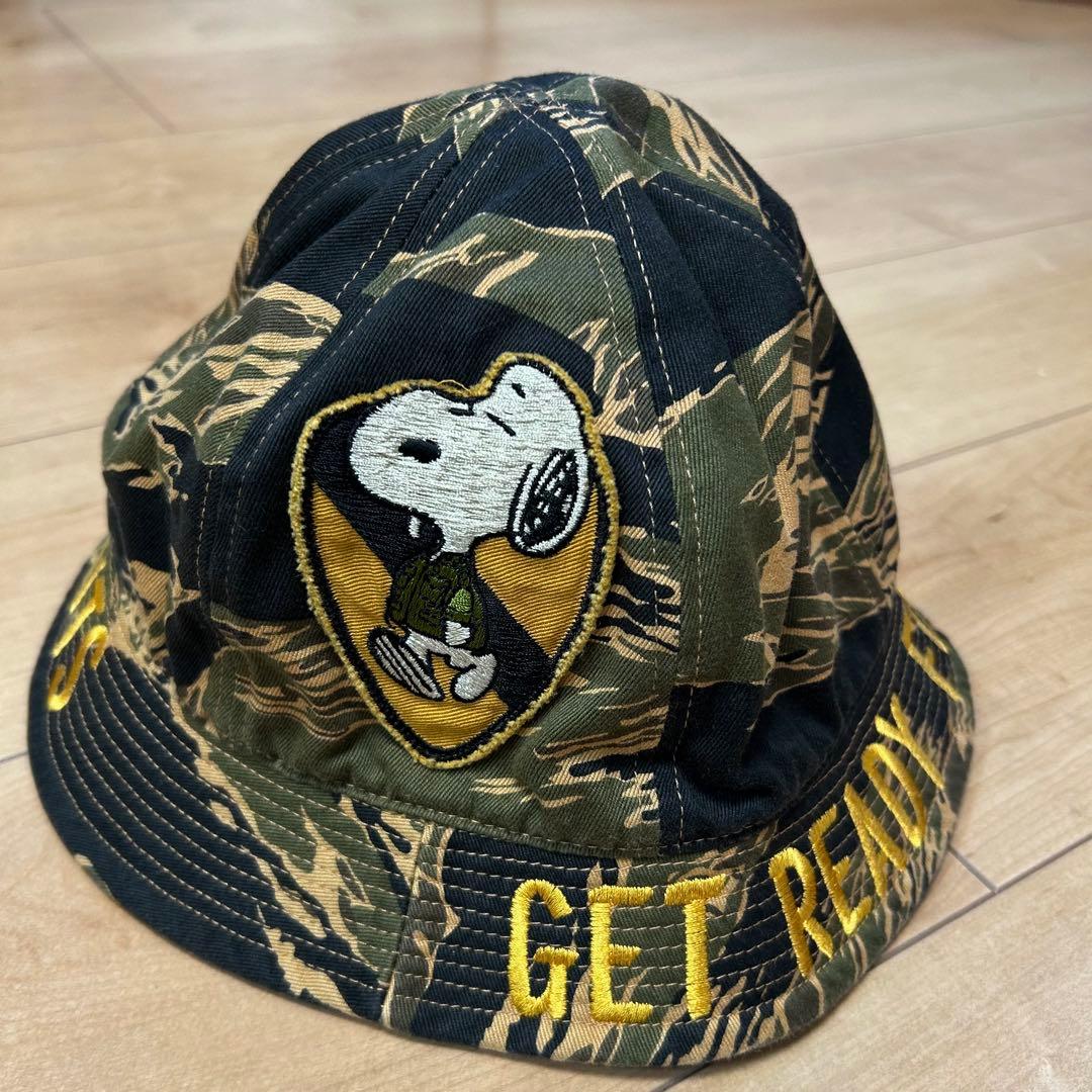 未使用　美品　Lサイズバズリクソンズ　スヌーピー　バケットハット