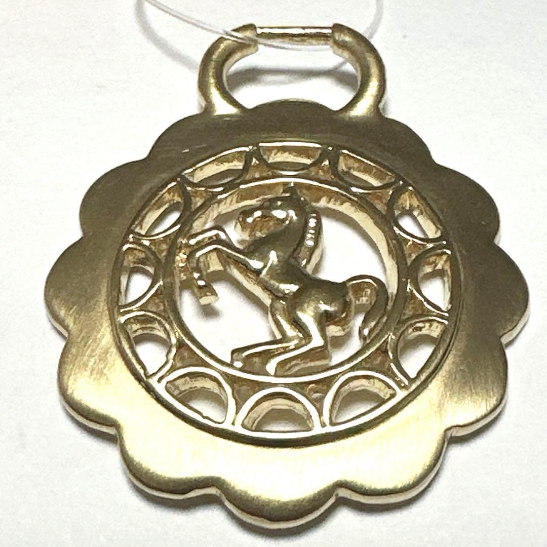 極美品　HERMES　エルメス　ブローチ　ペントップ　チャーム　馬　ホース