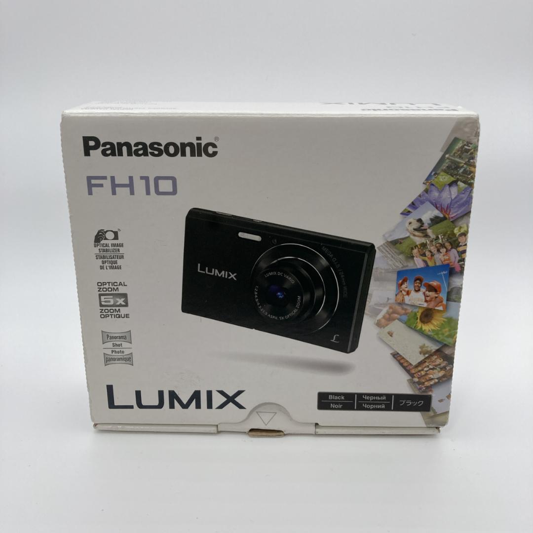【美品】箱付きPanasonic LUMIX DMC-FH10 デジタルカメラ