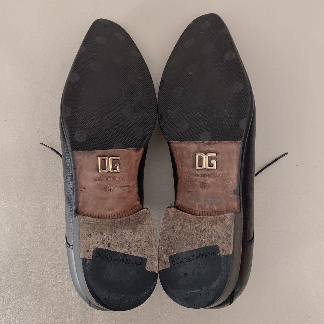 DOLCE&GABBANA ブラック ドレスシューズ