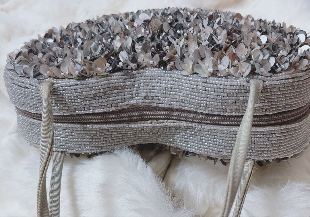 激レア❤︎Che Che NEW YORK❤︎ハートバッグ　キラキラ　スパンコール