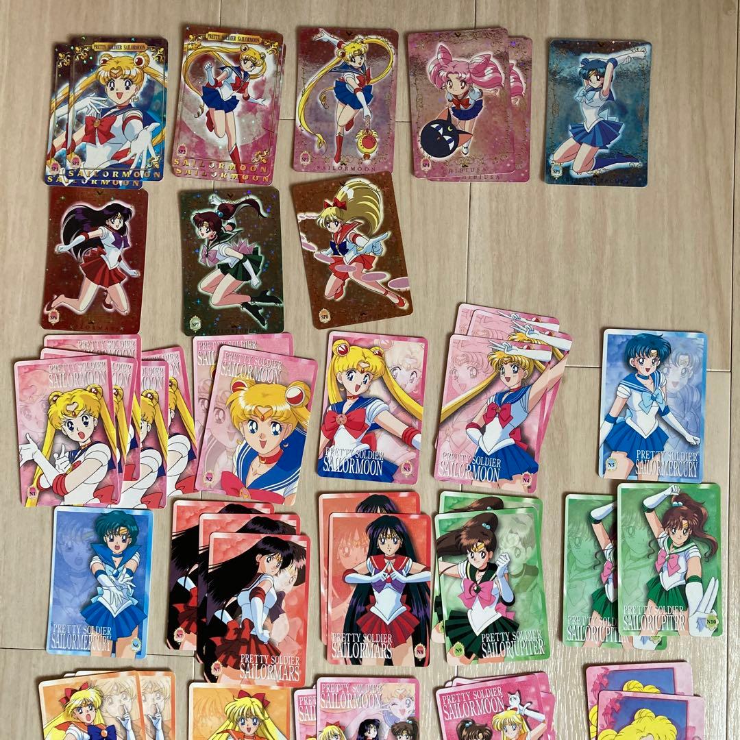 セーラームーン トレーディングカード全種計102枚