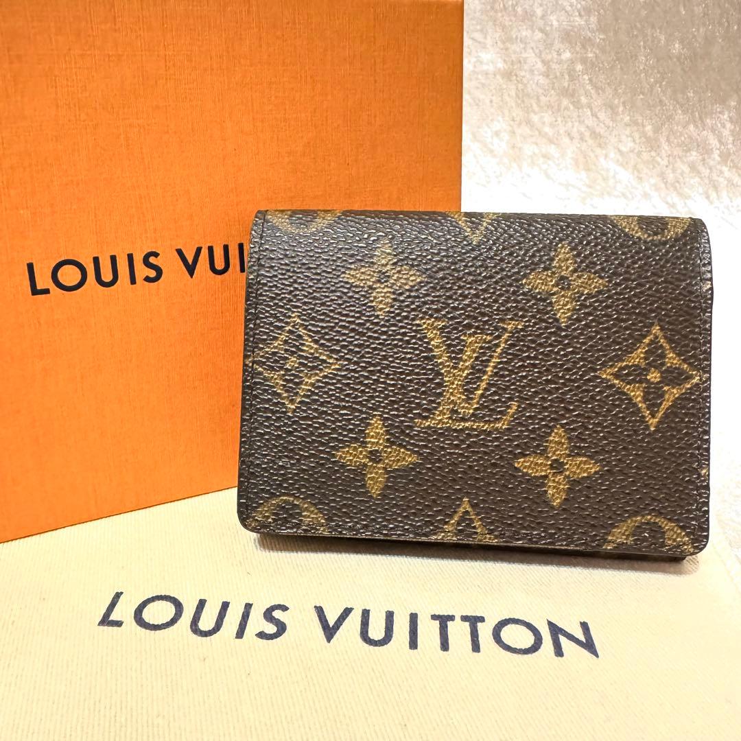 極美品✨LOUIS VUITTON ルイヴィトン モノグラム 名刺入れ カード