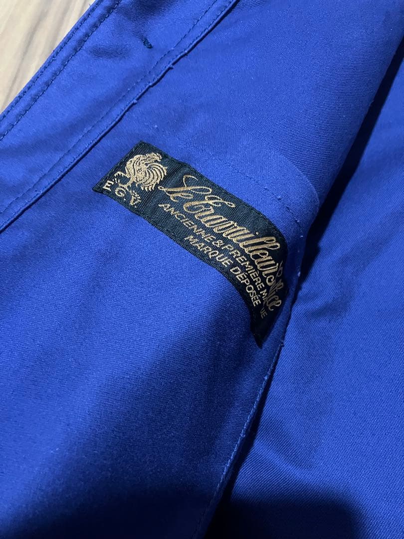 ルトラヴァイユールガリス　モールスキンジャケット　ナス紺　サイズ2