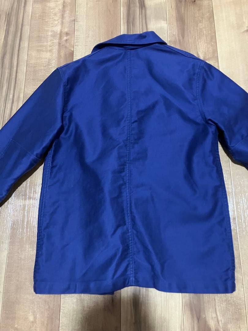 ルトラヴァイユールガリス　モールスキンジャケット　ナス紺　サイズ2