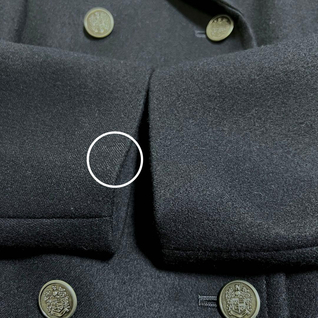 DAMA collection ウール100%コート XL（13AR）ネイビー