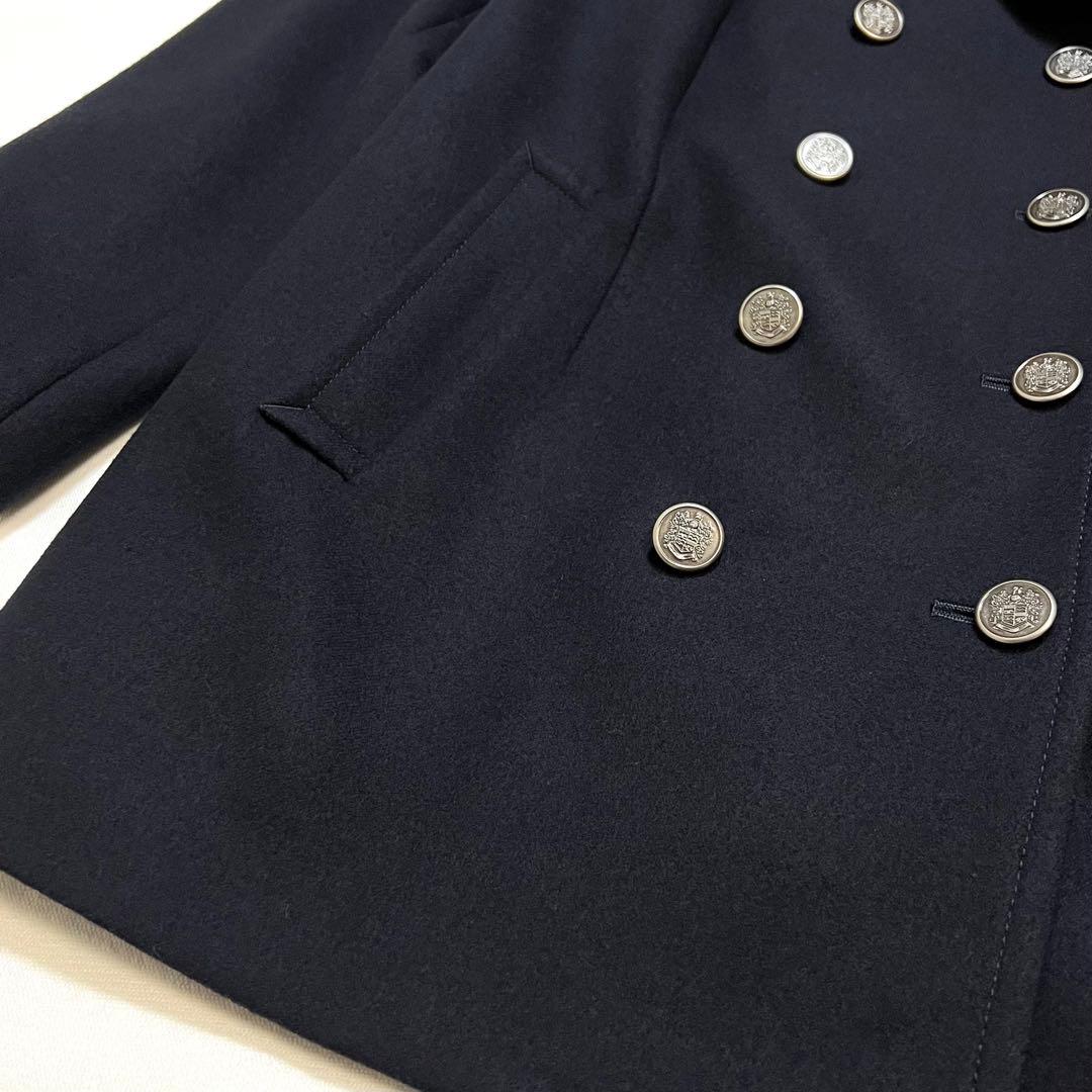 DAMA collection ウール100%コート XL（13AR）ネイビー