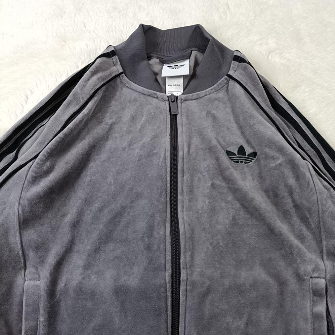 美品✨アディダス SST アディカラー ベロア トラックジャケット 上下 М