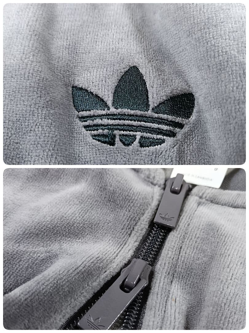 美品✨アディダス SST アディカラー ベロア トラックジャケット 上下 М