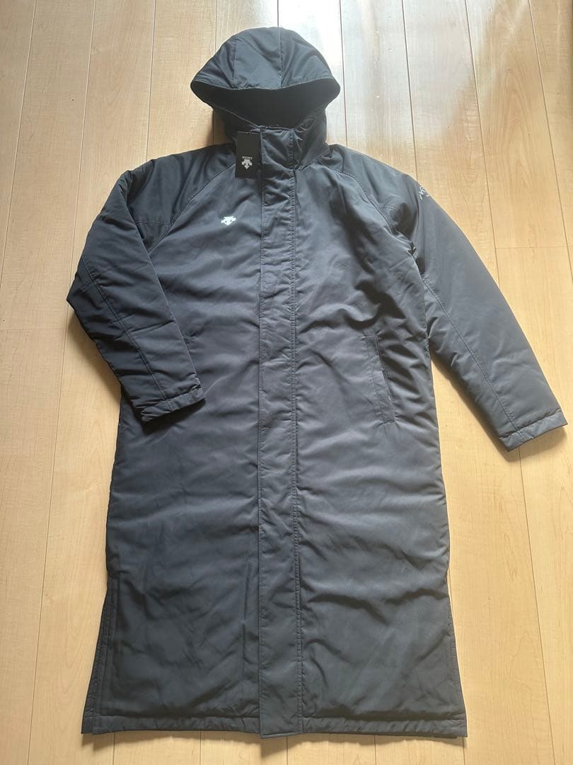 デサント ベンチコート ロングコート L ブラック 新品未使用品